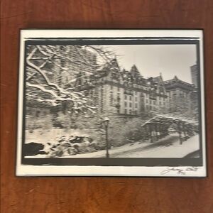 Wall Art - Framed Black and White Photo of New York City